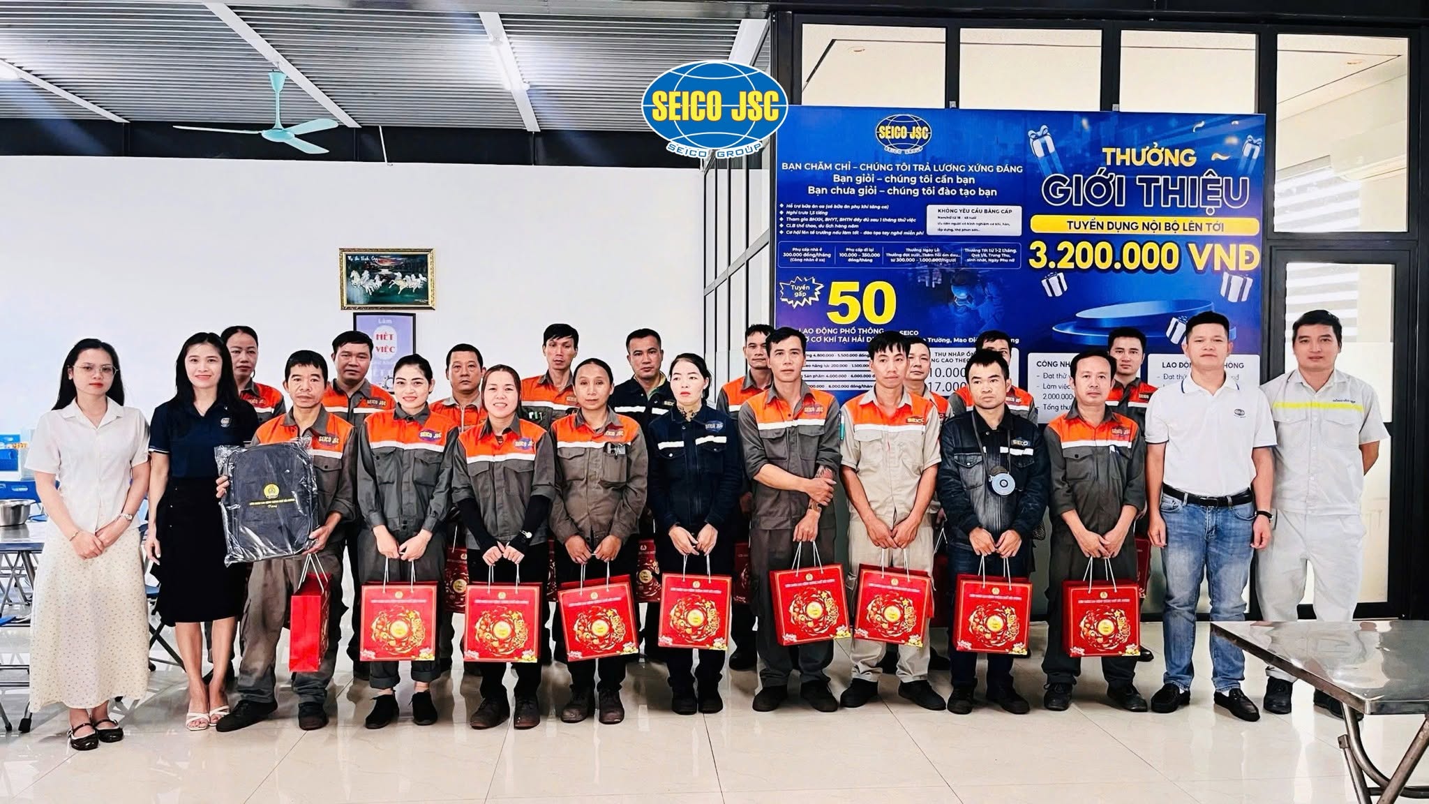 MÙA TRĂNG ĐOÀN VIÊN – NHỮNG MÓN QUÀ ẤM ÁP TỪ CÔNG ĐOÀN SEICO