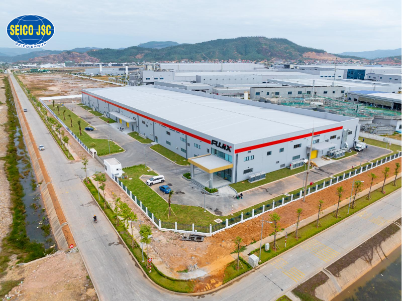 Khung nhà xưởng và nhà máy làm từ kết cấu thép