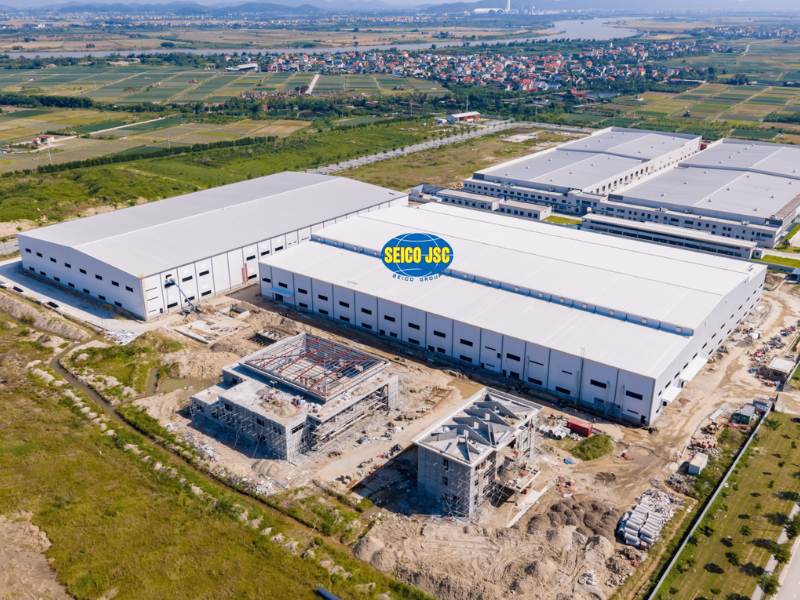 Nhà xưởng tiền chế tại KCN Kỹ thuật Cao An Phát