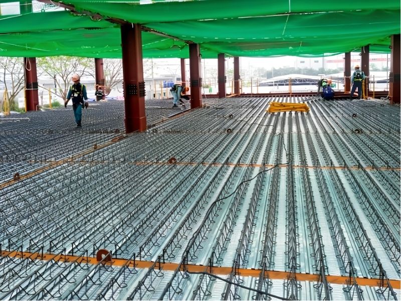 Quy trình thi công sàn deck chuẩn kỹ thuật và lưu ý