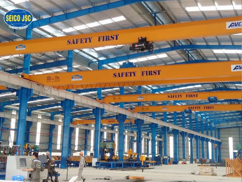 Hệ kết cấu khung thép nhà công nghiệp an toàn, kinh tế