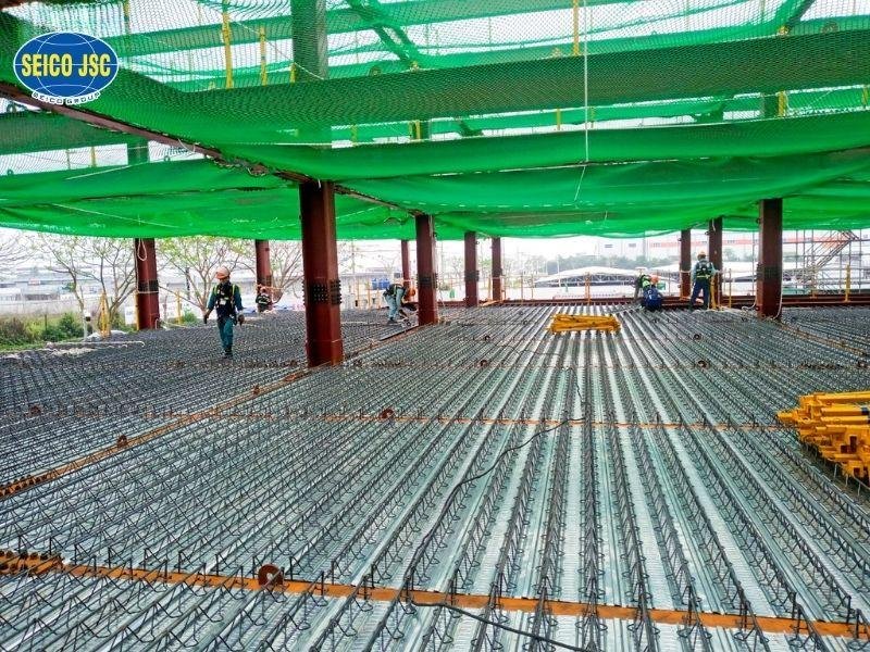 Lưu ý kiểm soát kỹ thuật thi công sàn deck