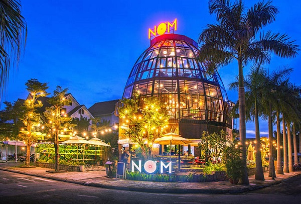Kiến trúc đa dạng của quán cà phê bằng khung thép tại Đà Nẵng